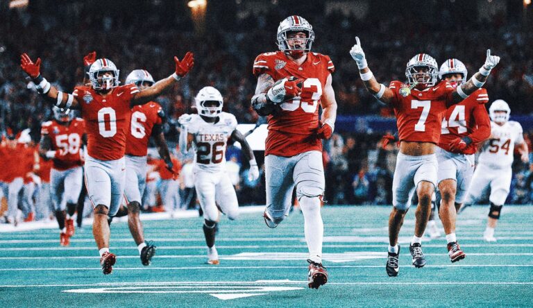 Ohio State advances to CFP national championship game with 28-14 win over Texas in Cotton Bowl