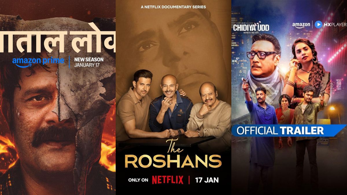 OTT Releases This Week (Jan 13-Jan19): Paatal Lok Season 2, The Roshans, Chidiya Udd, and More