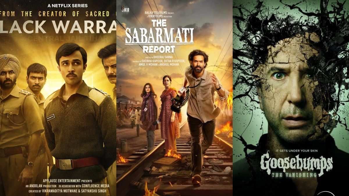 OTT Releases This Week (Jan 6-12): Black Warrant, The Sabarmati Report, Goosebumps: The Vanishing, and More