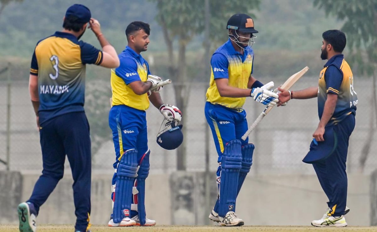 Focus On In-Form Mayank Agarwal As Karnataka Take On Harayana In Vijay Hazare Trophy Semi-Final