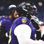 Ravens celebrate (and tease) 355-pound Michael Pierce after his 1st career INT