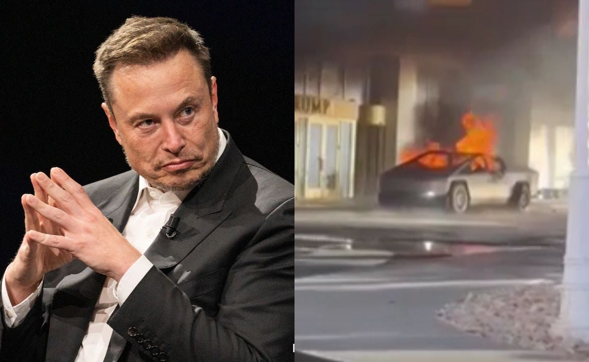 Elon Musk On Cybertruck Explosion Outside Trump Hotel