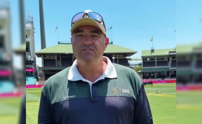 Watch: Sydney Cricket Ground Curator Provides Update On Pitch For India vs Australia 5th Test. Watch