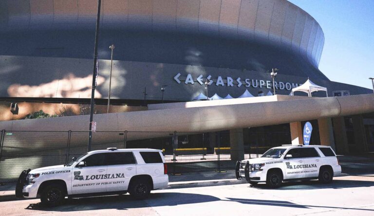 Superdome on lockdown for security sweeps after deadly truck attack