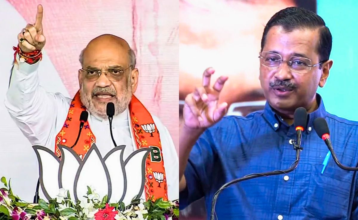 After PM Modi, Amit Shah’s “Sheeshmahal” Attack On Arvind Kejriwal