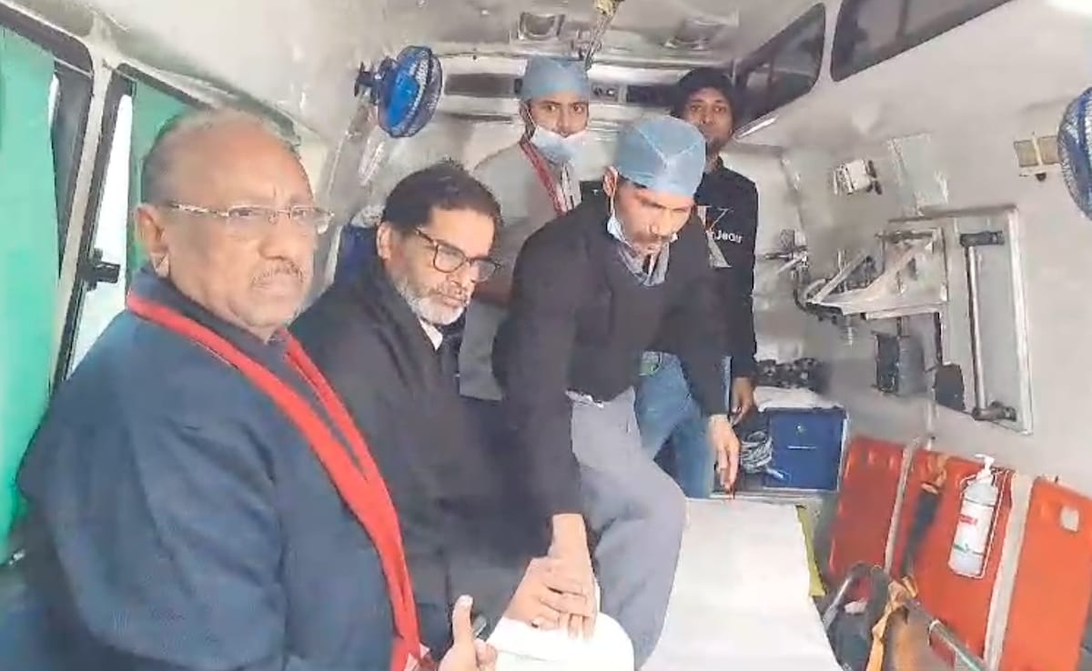 Prashant Kishor Shifted To ICU As Health Worsens After Hunger Strike