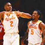 No. 1 Tennessee beats No. 23 Arkansas to match best start in program history