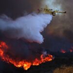 Los Angeles area college campuses shut down as fires spread