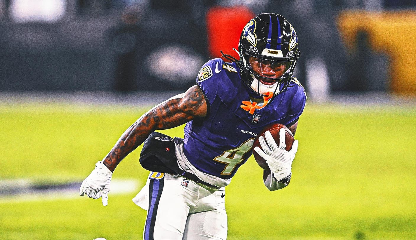 Ravens WR Zay Flowers’ knee injury isn’t season-ending, considered day-to-day