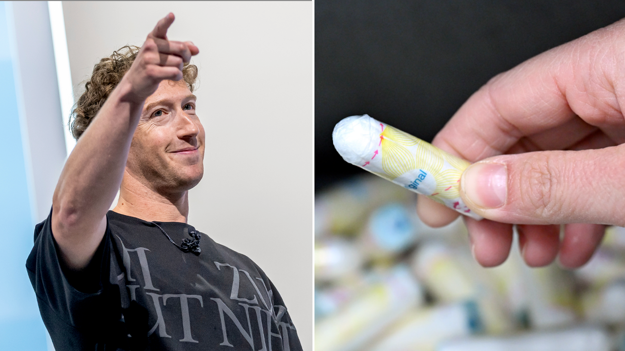 Meta orders removal of tampons in men’s rooms amid Zuckerberg post-election shakeup: report